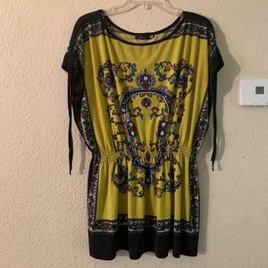 Bacci Bohemian blouse dress Size M, Boho Top